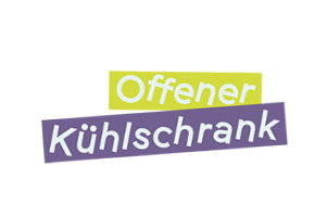 Offener Kühlschrank